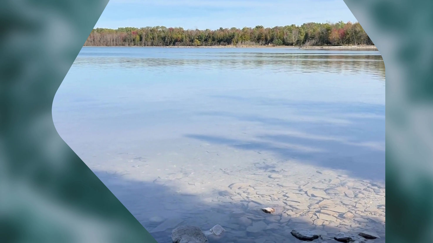 Drummond Island Township Campground Beach View
